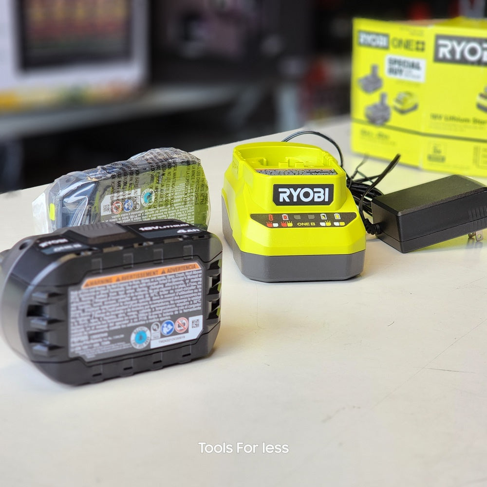 RYB 18V ONE+ 2AH/4AH STARTER KIT (PSK106SB) RYB 18V ONE+ 2AH/4AH STARTER KIT (PSK106SB)